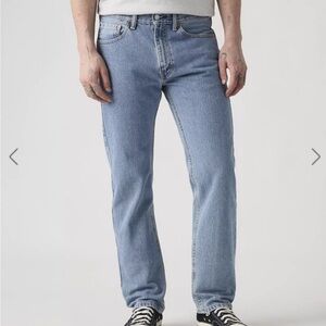 Men Light Blue Jeans Levi’s 505